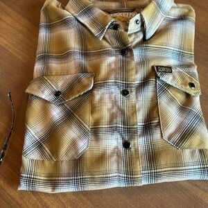 The Sutter. Dixxon flannel-snaps. No tags. Worn once